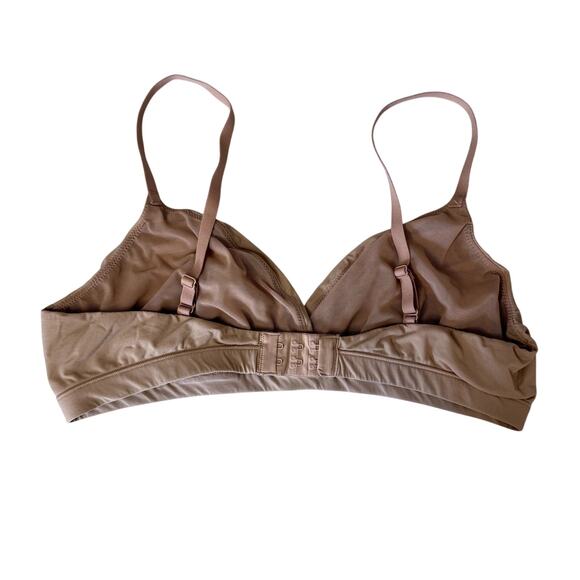SKIMS Fits Everybody Triangle Bralette Women's Size XL Beige - Picture 4 of 5